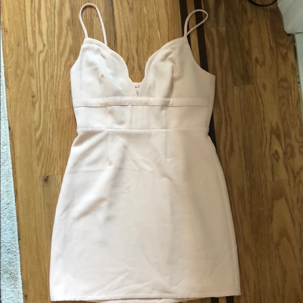 Light pink urban outfitters mini dress